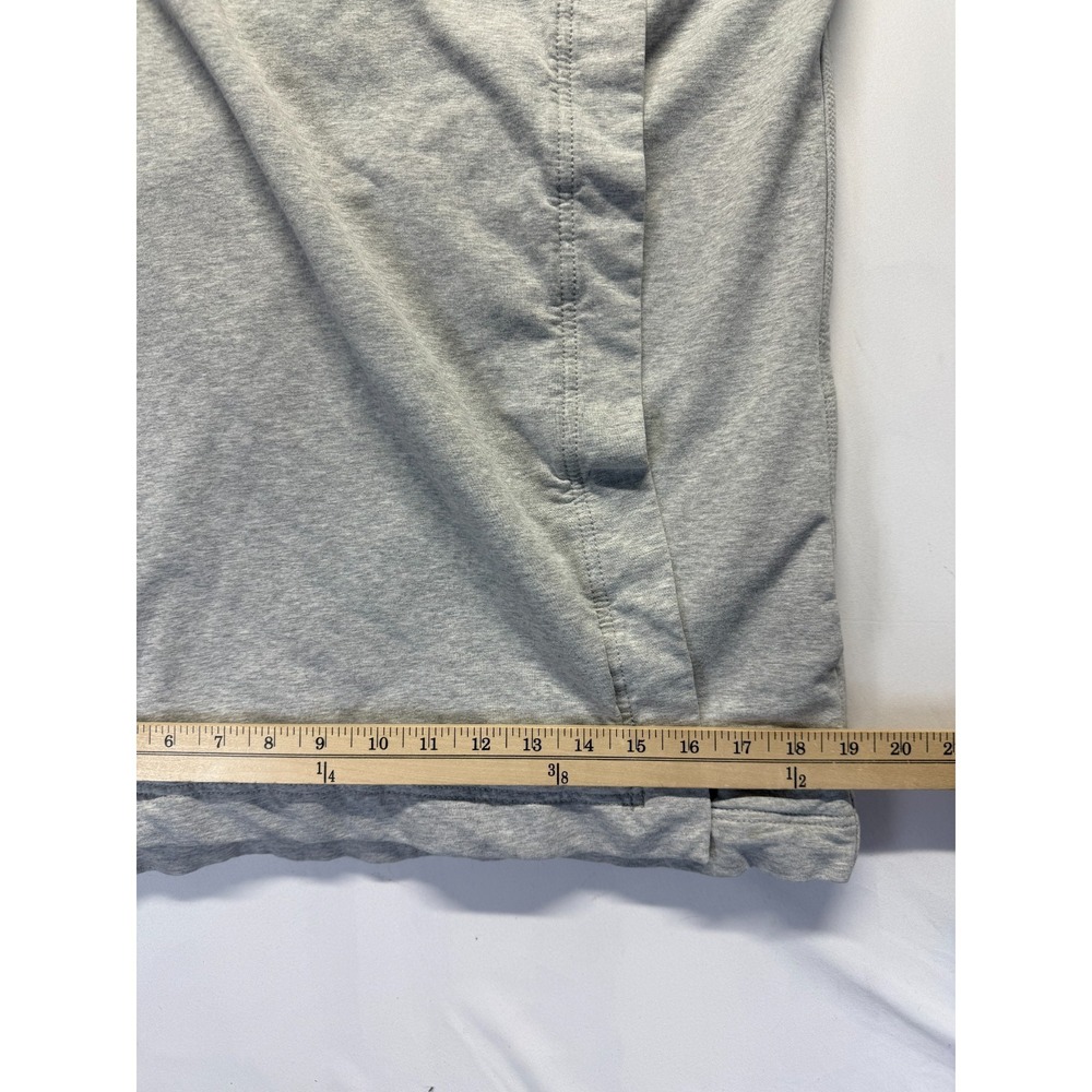 Lululemon Savasana Wrap‎ Jacket Womens 8 Heather Gray Lined Funnel Neck Athletic - Picture 9 of 13